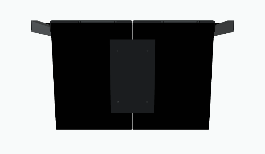 Joining plate under two processors